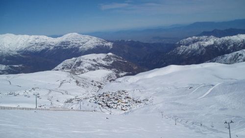Le piste di La Parva, a meno di un'ora da Santiago